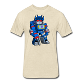 Character #31 Fitted Cotton/Poly T-Shirt by Next Level - heather cream