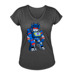 Character #31 Women's Tri-Blend V-Neck T-Shirt - deep heather
