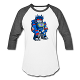 Character #31 Baseball T-Shirt - white/charcoal