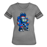 Character #31 Women’s Vintage Sport T-Shirt - heather gray/charcoal