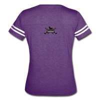 Character #31 Women’s Vintage Sport T-Shirt - vintage purple/white