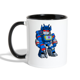 Character #31 Contrast Coffee Mug - white/black