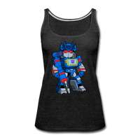 Character #31 Women’s Premium Tank Top - charcoal gray