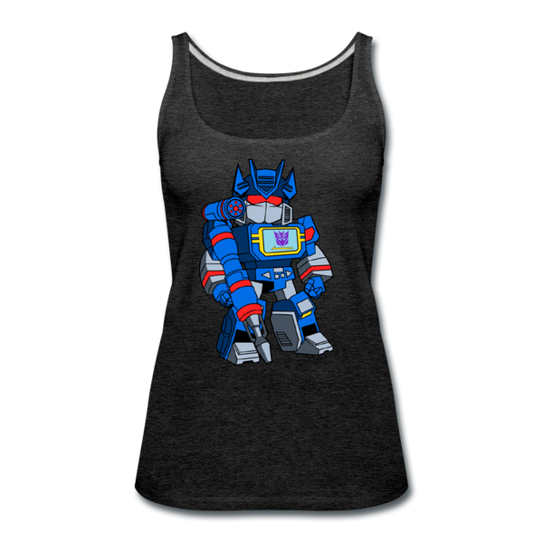 Character #31 Women’s Premium Tank Top - charcoal gray