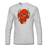 Character #32 Men's Long Sleeve T-Shirt by Next Level - heather gray
