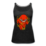 Character #32 Women’s Premium Tank Top - charcoal gray