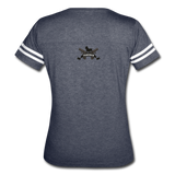 Character #32 Women’s Vintage Sport T-Shirt - vintage navy/white