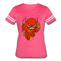 Character #32 Women’s Vintage Sport T-Shirt - vintage pink/white