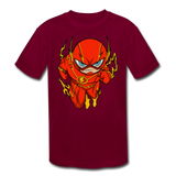Character #32 Kids' Moisture Wicking Performance T-Shirt - burgundy