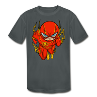 Character #32 Kids' Moisture Wicking Performance T-Shirt - charcoal