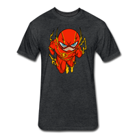Character #32 Fitted Cotton/Poly T-Shirt by Next Level - heather black