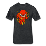Character #32 Fitted Cotton/Poly T-Shirt by Next Level - heather black