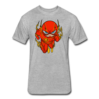 Character #32 Fitted Cotton/Poly T-Shirt by Next Level - heather gray