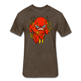 Character #32 Fitted Cotton/Poly T-Shirt by Next Level - heather espresso