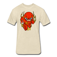 Character #32 Fitted Cotton/Poly T-Shirt by Next Level - heather cream