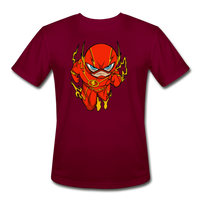 Character #32 Men’s Moisture Wicking Performance T-Shirt - burgundy