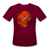 Character #32 Men’s Moisture Wicking Performance T-Shirt - burgundy