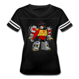 Character #33 Women’s Vintage Sport T-Shirt - black/white