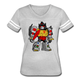 Character #33 Women’s Vintage Sport T-Shirt - heather gray/white