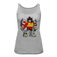 Character #33 Women’s Premium Tank Top - heather gray