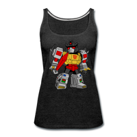 Character #33 Women’s Premium Tank Top - charcoal gray