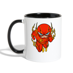 Character #32 Contrast Coffee Mug - white/black