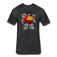 Character #33 Fitted Cotton/Poly T-Shirt by Next Level - heather black