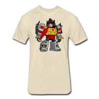 Character #33 Fitted Cotton/Poly T-Shirt by Next Level - heather cream