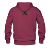 Character #33 Men’s Premium Hoodie - burgundy