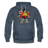 Character #33 Men’s Premium Hoodie - heather denim