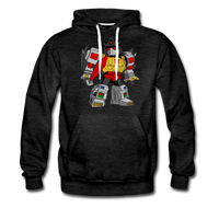 Character #33 Men’s Premium Hoodie - charcoal gray