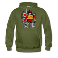 Character #33 Men’s Premium Hoodie - olive green