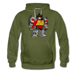 Character #33 Men’s Premium Hoodie - olive green