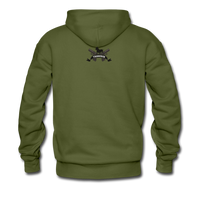 Character #33 Men’s Premium Hoodie - olive green