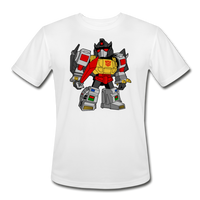 Character #33 Men’s Moisture Wicking Performance T-Shirt - white