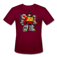 Character #33 Men’s Moisture Wicking Performance T-Shirt - burgundy