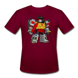 Character #33 Men’s Moisture Wicking Performance T-Shirt - burgundy