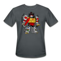 Character #33 Men’s Moisture Wicking Performance T-Shirt - charcoal