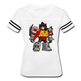 Character #33 Women’s Vintage Sport T-Shirt - white/black