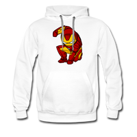 Character #34 Men’s Premium Hoodie - white