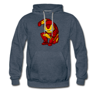 Character #34 Men’s Premium Hoodie - heather denim