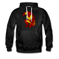 Character #34 Men’s Premium Hoodie - charcoal gray