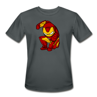 Character #34 Men’s Moisture Wicking Performance T-Shirt - charcoal