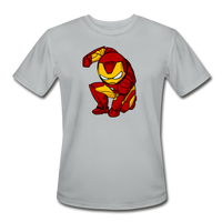 Character #34 Men’s Moisture Wicking Performance T-Shirt - silver