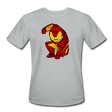 Character #34 Men’s Moisture Wicking Performance T-Shirt - silver