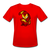 Character #34 Men’s Moisture Wicking Performance T-Shirt - red
