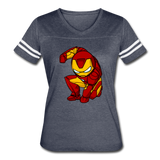Character #34 Women’s Vintage Sport T-Shirt - vintage navy/white
