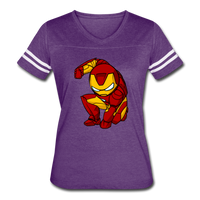 Character #34 Women’s Vintage Sport T-Shirt - vintage purple/white