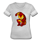 Character #34 Women’s Vintage Sport T-Shirt - heather gray/white