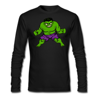 Character #35 Men's Long Sleeve T-Shirt by Next Level - black